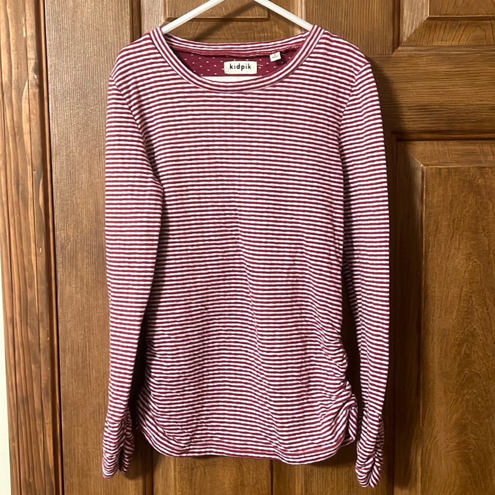 Kidpik long sleeved striped shirt